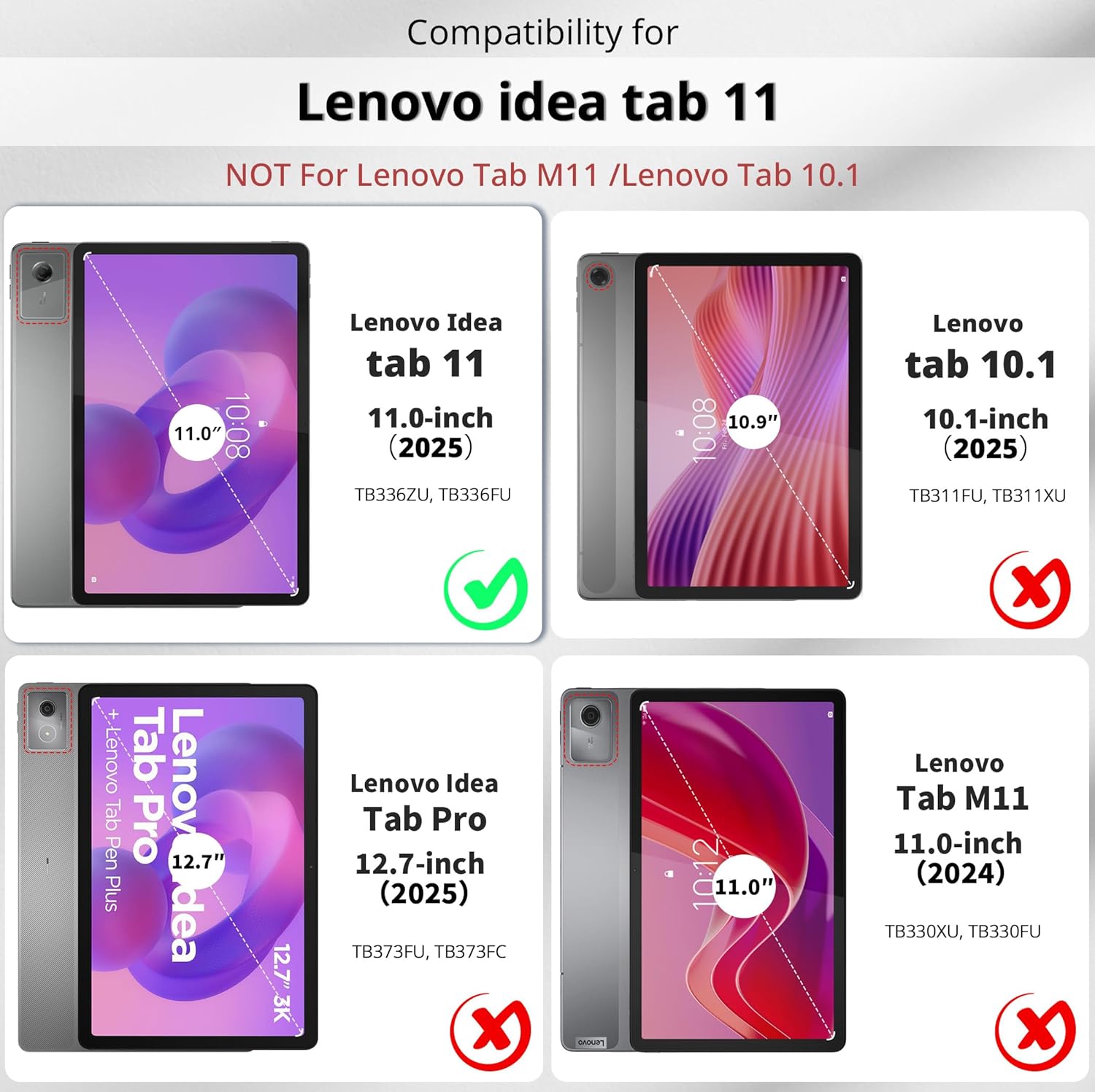 Husa pentru Lenovo Idea Tab 11 inch cu functie wake-up/sleep si compartiment pentru stylus, tip stand - negru