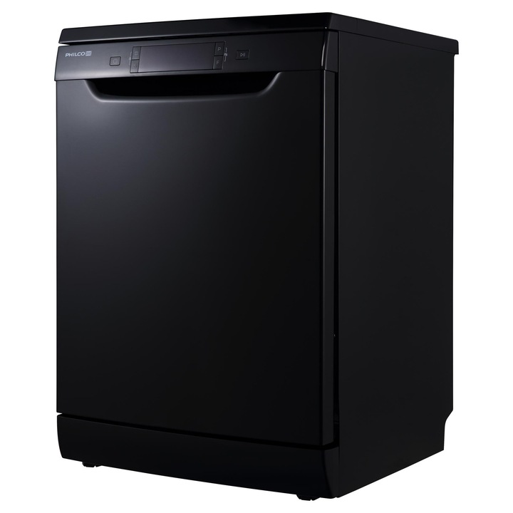Philco PDI 1468 COB Mosogatógép 14 terítékes, 8 program, Protection+, iOpen funkció, Inverteres motor, Fekete