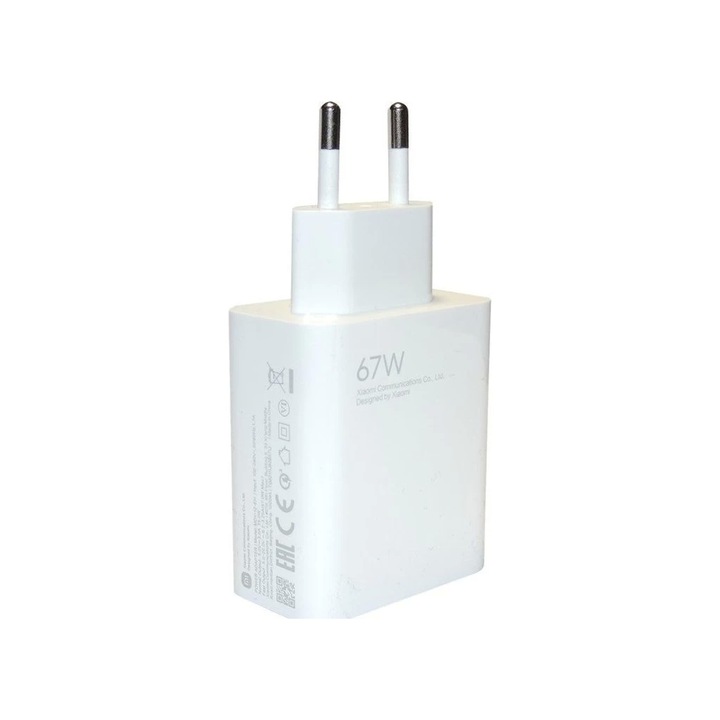Xiaomi BHR6035 (MDY-12-EH) USB-A 67W utazótöltő (Service Pack) fehér