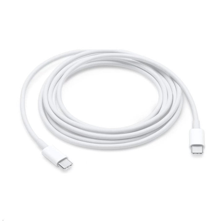 MLL82ZM/A iPhone készülékhez USB-C/USB-C adatkábel 2m fehér - csomagolás nélküli gyári