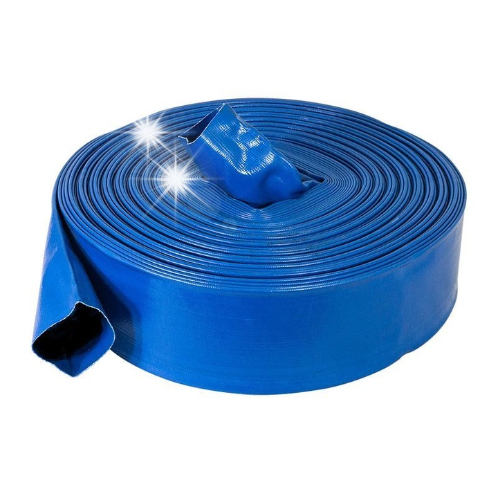 Kerti tömlő, 40 mm, 10 m, max. 6 bar, kék