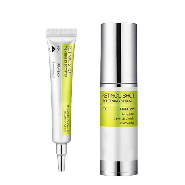 Стягащ серум и крем за очи Celimax The Vita A Retinal Shot, 2 броя