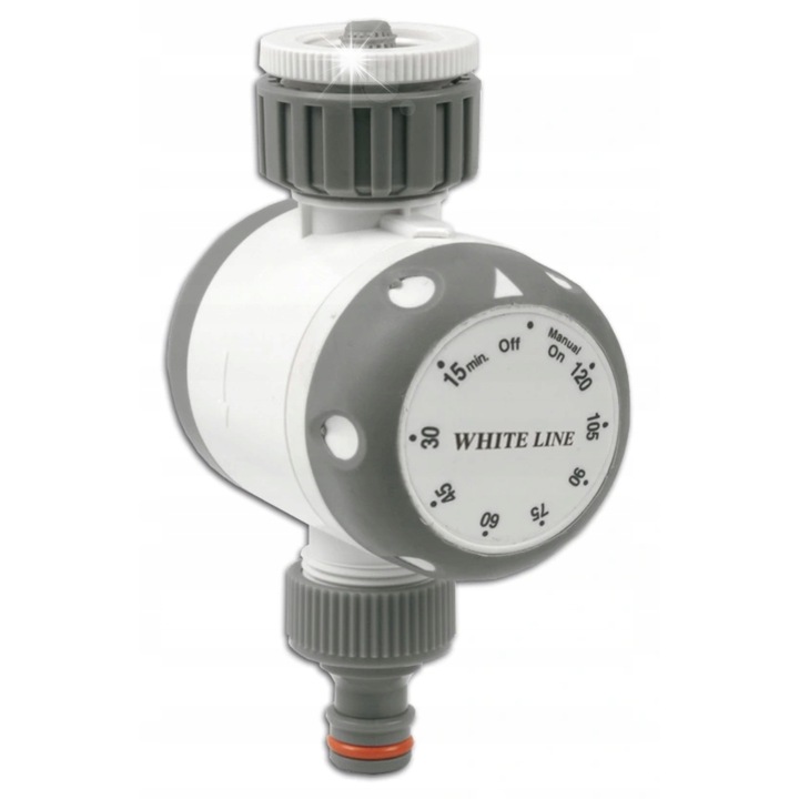 Temporizator mecanic de irigare Bradas WL-3131, automat, 120 minute, plastic, 1" / 3/4"