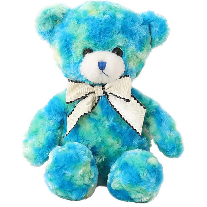 Ursulet de plus colorat, jucarie, cadou de Valentine's Day, 40 cm