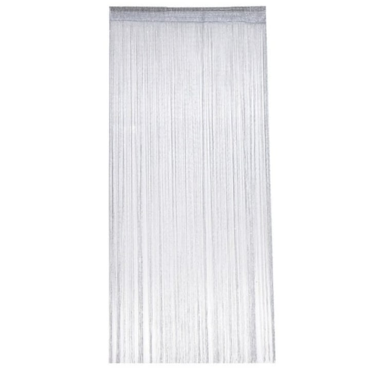 Perdea din margele, Tangled, argintie, 200x100cm, set 1 buc