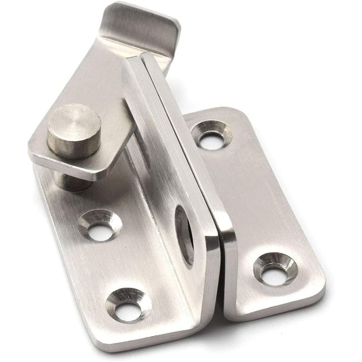 Broasca de usa din otel inoxidabil, tip flip drept, pentru securitate, aplicatii multiple, 30x10cm