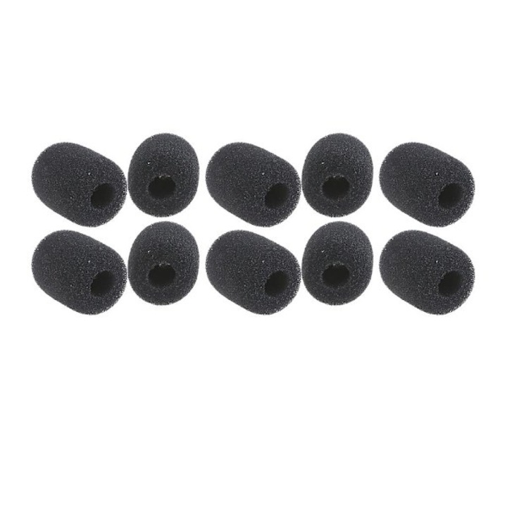 Set 10 bucati protectii microfon din spuma, dimensiune 20x30mm, pentru izolare sonora