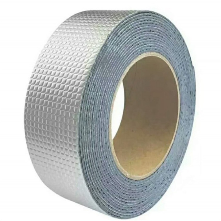 Banda adeziva autoadeziva, 5cm, rezistenta la apa, pentru etansare, 1 rola