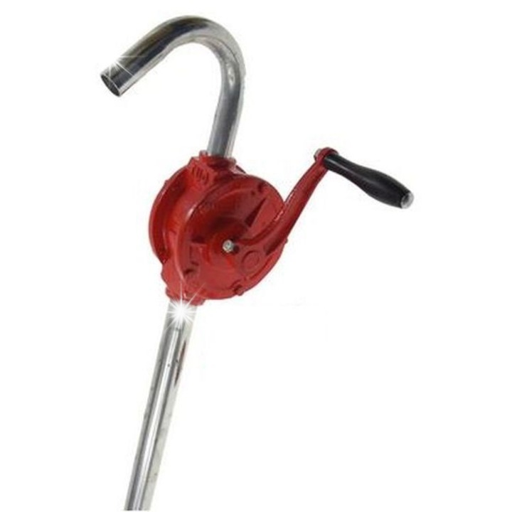 KS-25 kézi olajpumpa, 22 l/perc, 5m, alumínium, 1" x 1"