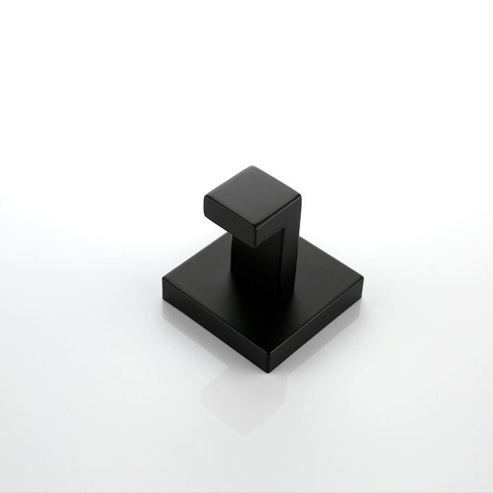 Carlig dublu din inox, finisaj nichel periat, 5.5x6.1x5.5 cm, capacitate maxima 20 kg