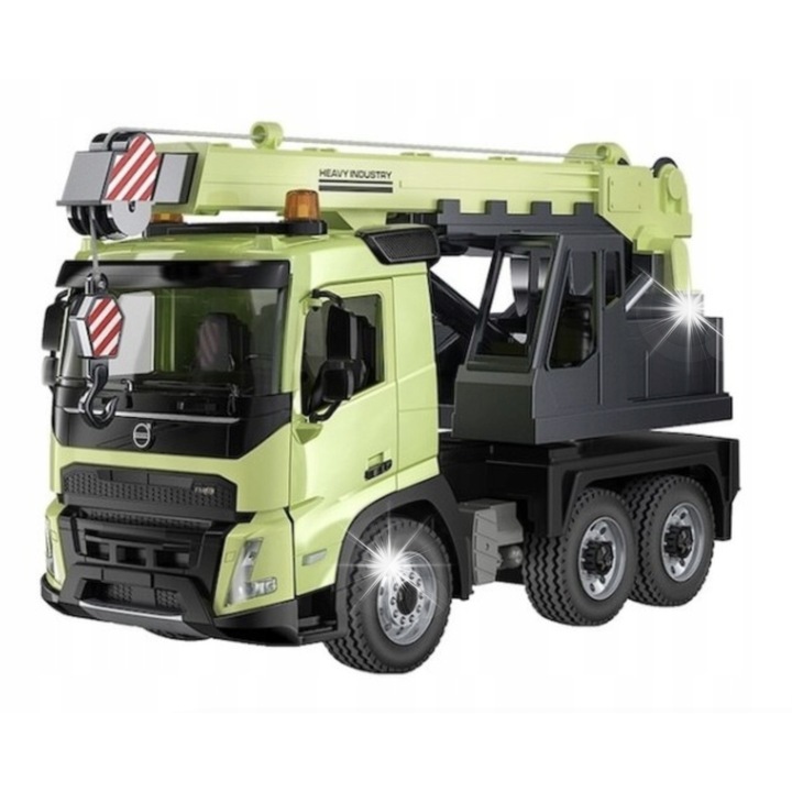 RC багер 1:20 Double Eagle Volvo FMX, 2.4GHz, 39.5x14.1x21.4cm, с дистанционно управление и батерия