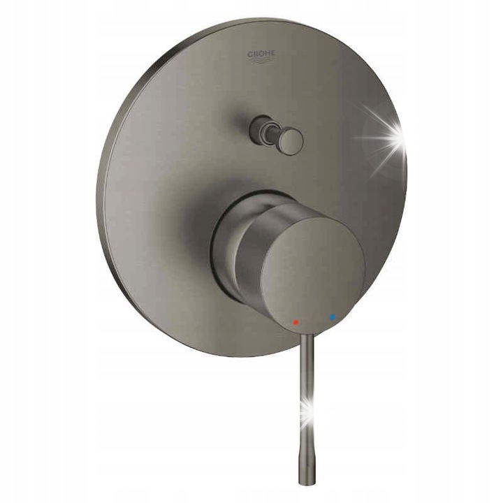 Grohe Essence едноръкохватков смесител, два изхода, четкан графит, 24058AL1