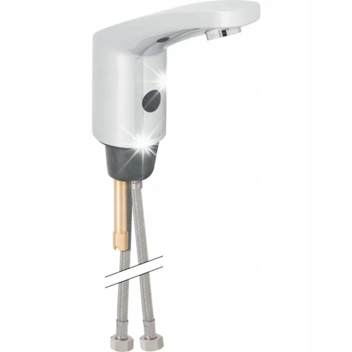 Geberit 185 típusú elektronikus mosdócsaptelep, beépített csaptelep, elemes, 115 mm, automatikus öblítéssel