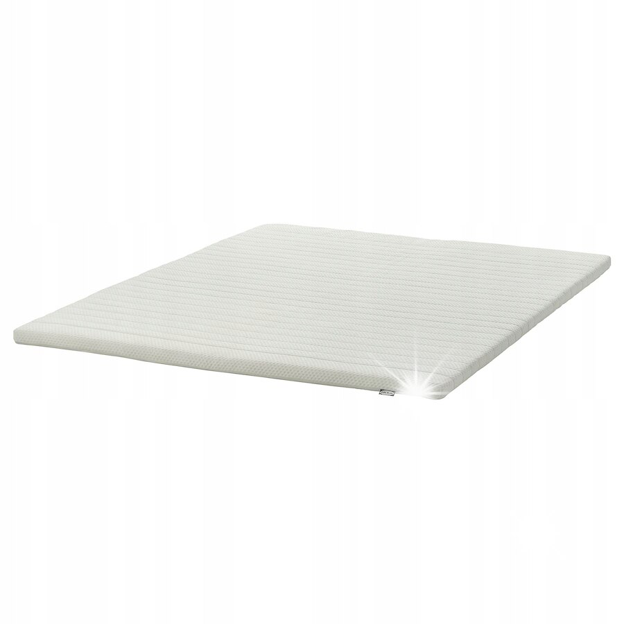Topper Saltea IKEA NISSEHOLM, 140x200 cm, alb, 5 cm grosime