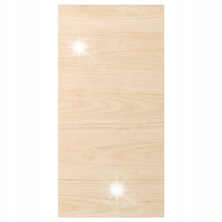 Интериорни врати IKEA ASKERSUND, светъл дървесен десен, 40x80 см, 39.7x79.7 см, влагоустойчиви, обръщаем монтаж