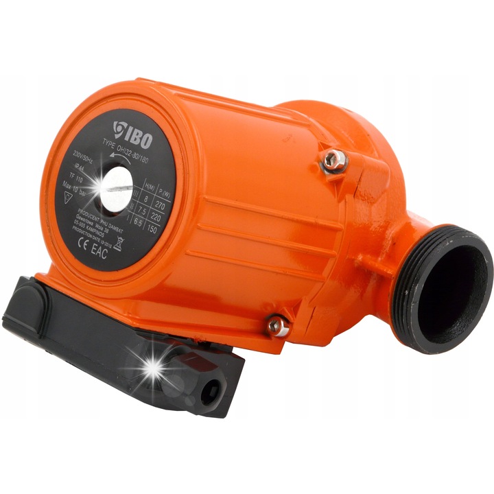 Циркулационна помпа IBO OHI 32-80/180, керамична, 3 скорости, 180 мм