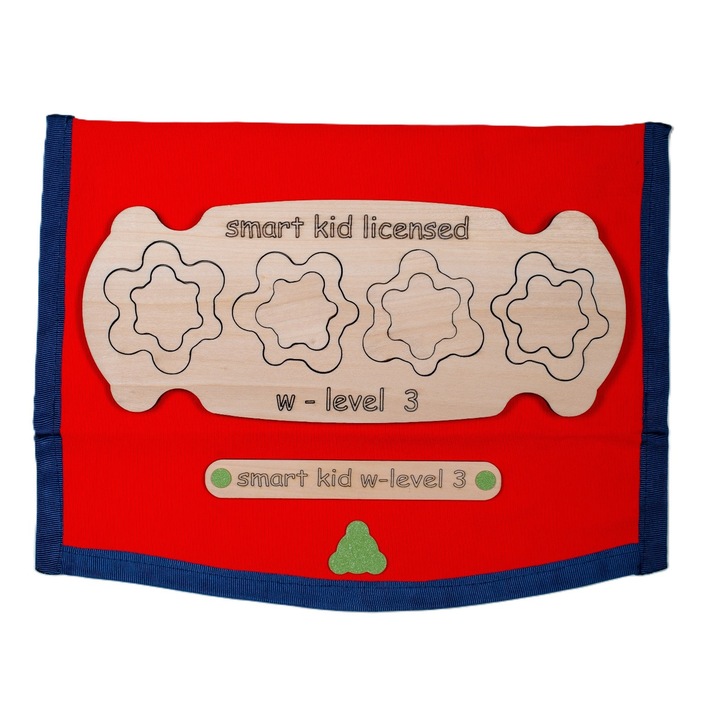 Joc interactiv, produs romanesc, SMART KID LICENSED, din lemn, nivel 3, pentru copii peste 5 ani