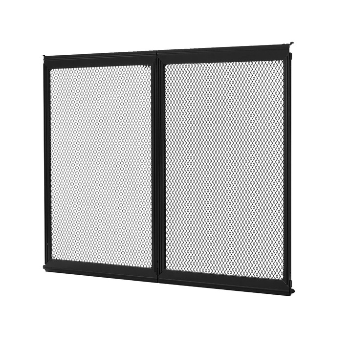 Protector usa, aluminiu durabil, instalare usoara, 24.5x20in, set