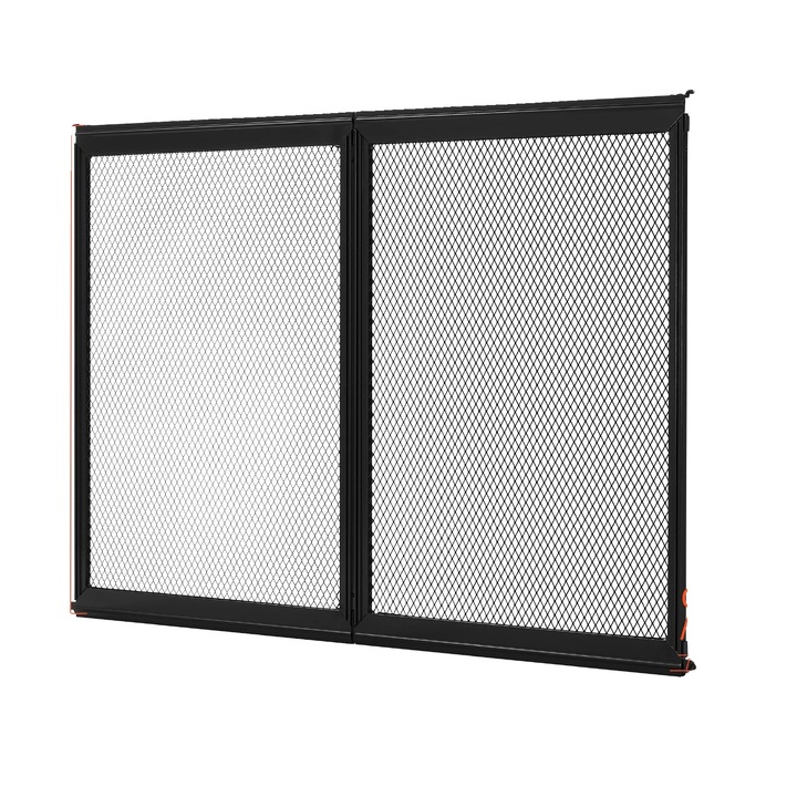 Protector usa, aluminiu durabil, instalare usoara, 26.5x20in, set