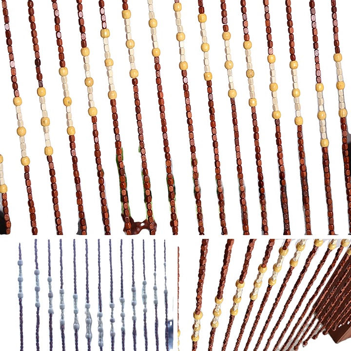 Bambusz és fa függönyök, méretek 2m x 2,5m, szett, optimális természetes fényszűrés