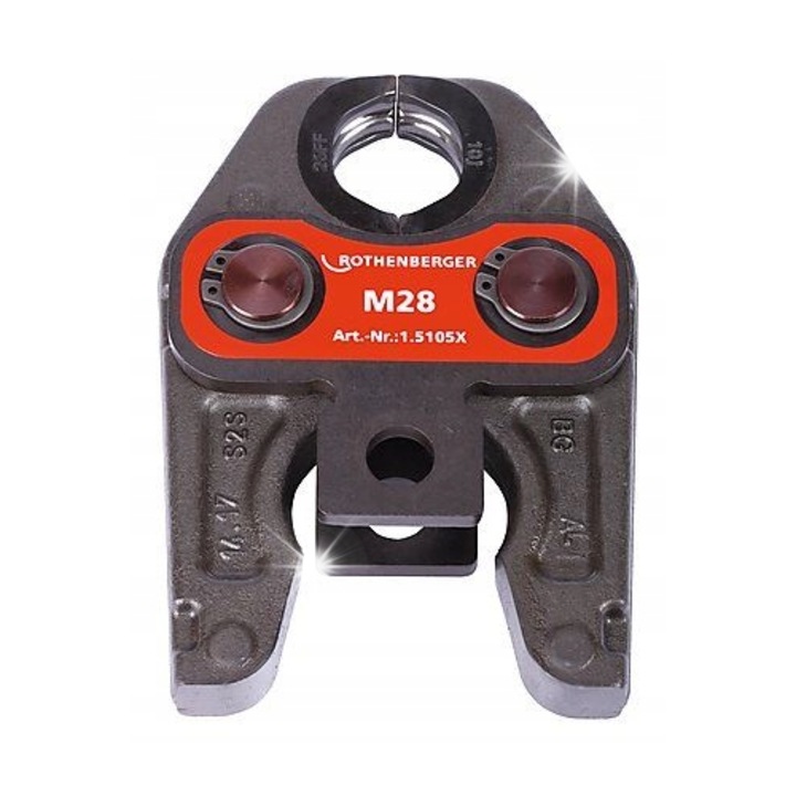 Szorítópofa, ROTHENBERGER M28, speciális acél, 32-34 kN