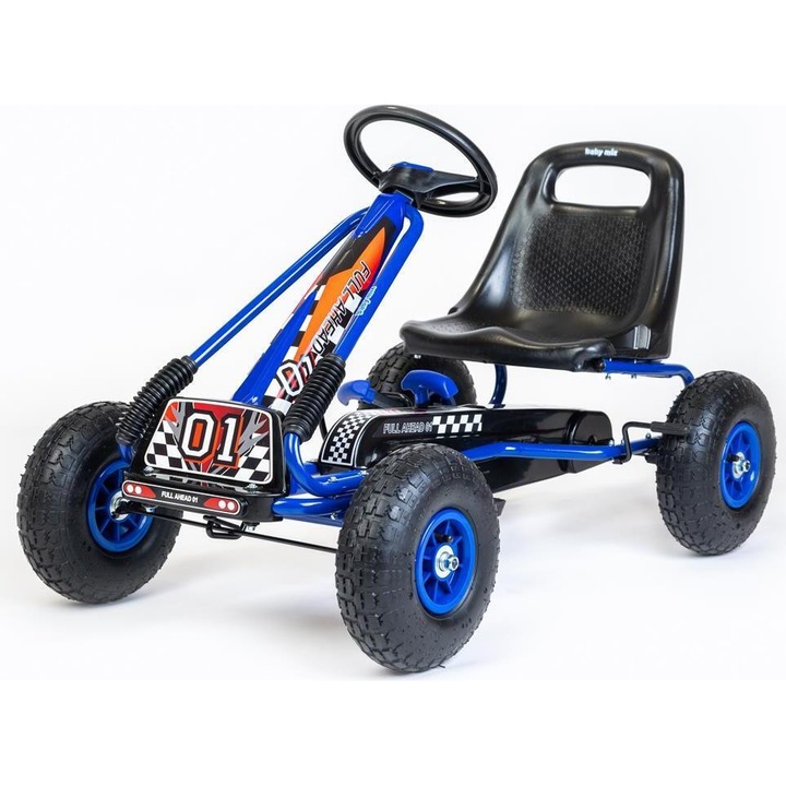 Kart pentru copii Baby Mix Gokart, albastru
