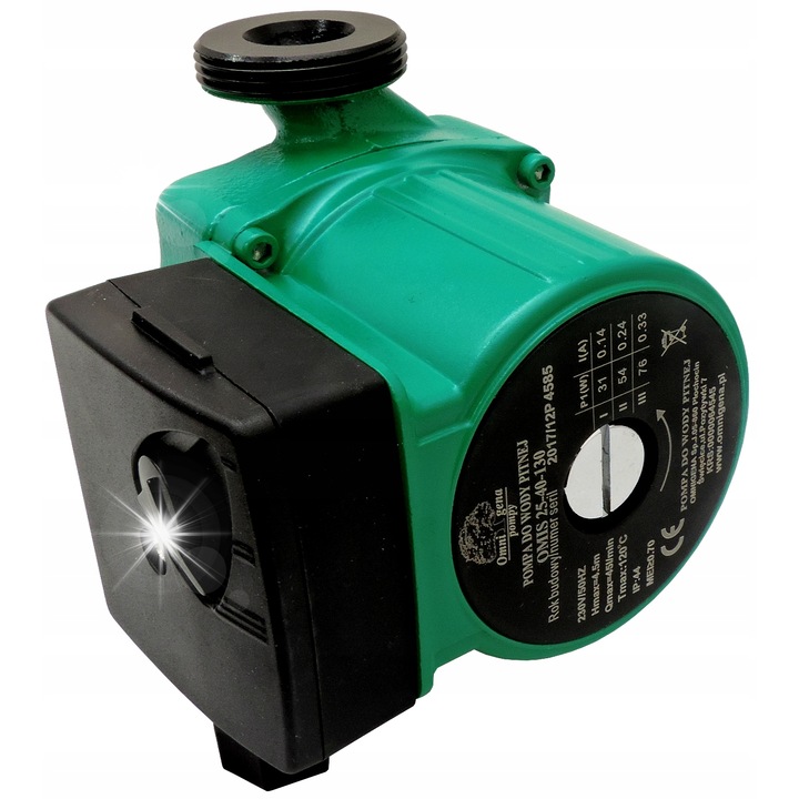 Водна помпа OMNIGENA OMIS25-40/130, 45л/мин, 4м, 31-76W, 130мм