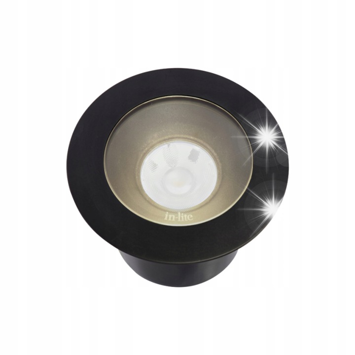 In-Lite NERO spotlámpák, LED, 3W, 12V, 11,2x13x12cm, meleg fehér