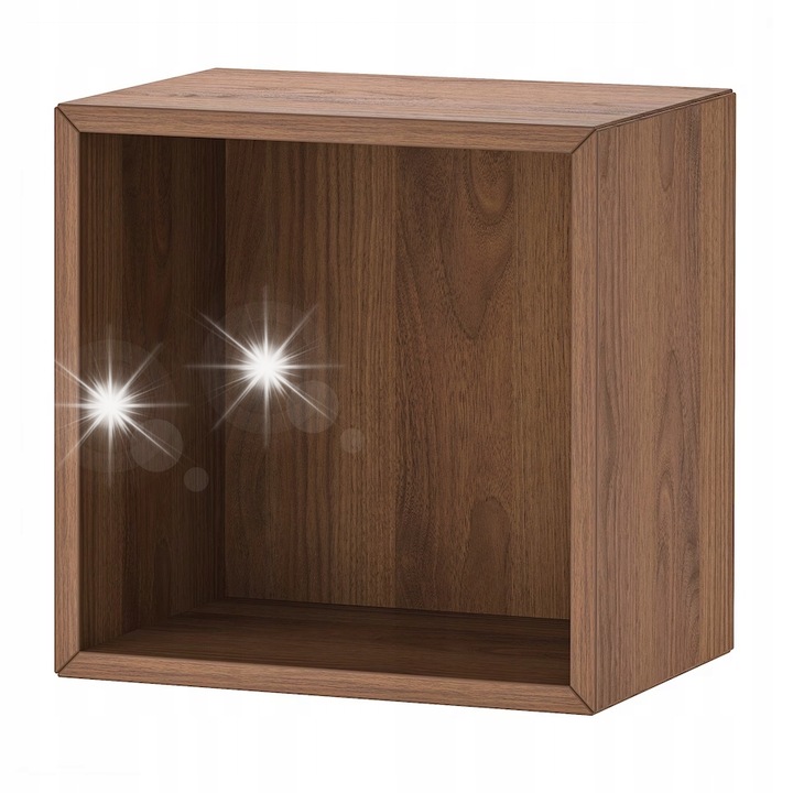 Гардероб IKEA EKET, кафяв орех, 35x25x35 см