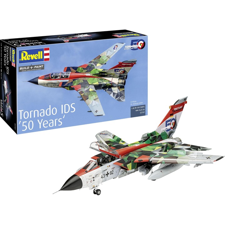Сглобяем модел, Revell, Изтребител Panavia Tornado IDS, 50-та годишнина, 309 части