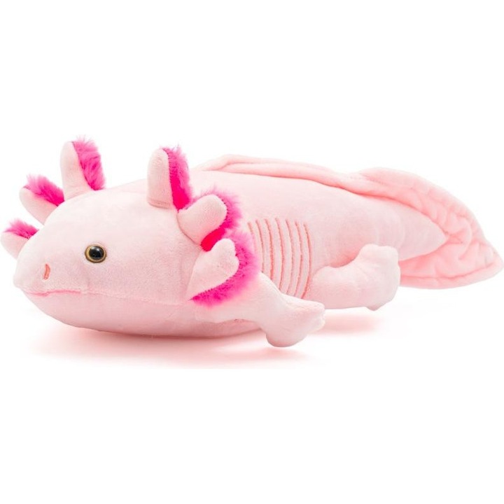 Jucarie de plus Axolotl Baby Mix 45 cm roz
