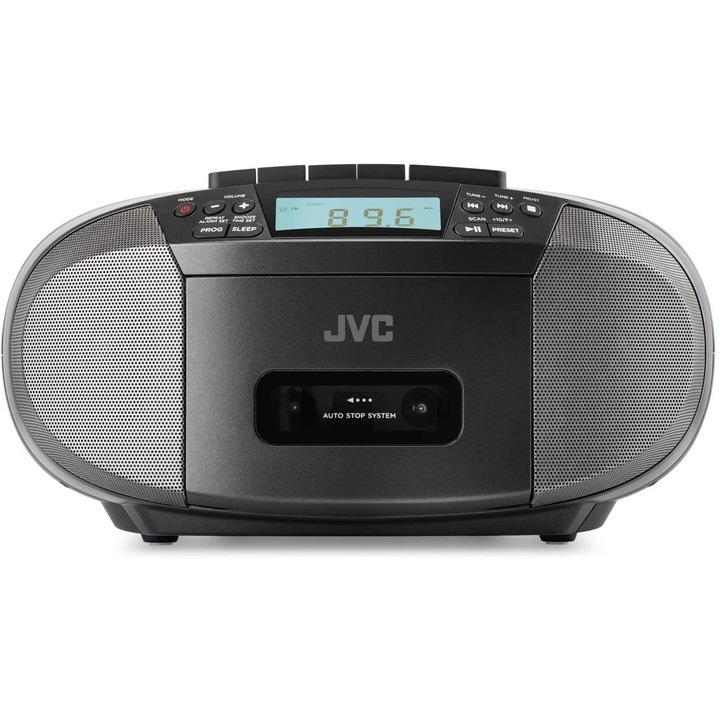 Аудио система JVC RC-E444B, CD/радио, черна