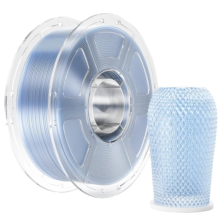 Filament 3D, PETG, nagy sebességű, kék, 1.75mm