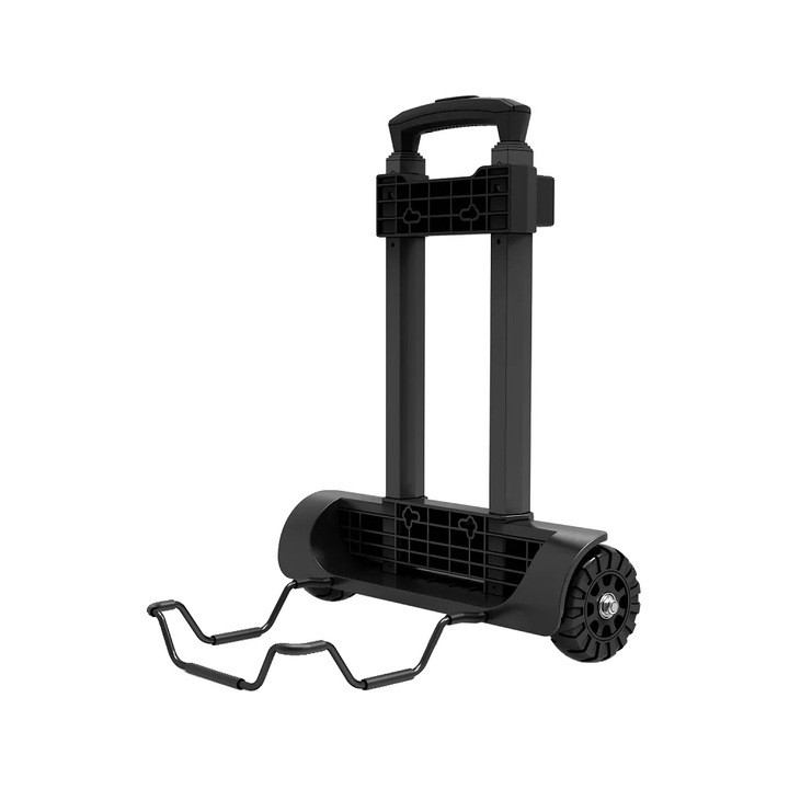 Carucior pliabil pentru transport, design portabil, maner ajustabil, 50 lbs, 42 lbs