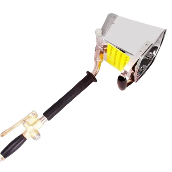 Pistol de tencuit, 4 jeturi, constructie durabila, argintiu