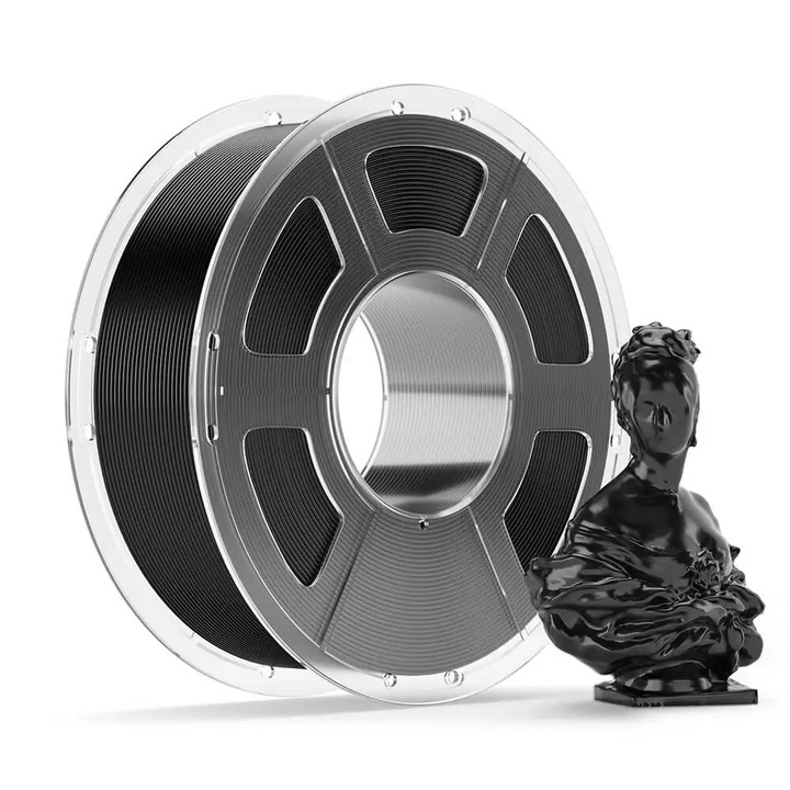 Filament 3D PETG, albastru, 1, 75 mm, 1 kg, viteza 30-600 mm/s