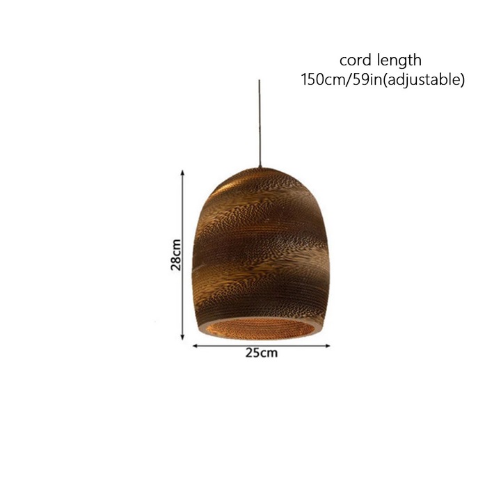 Lustra moderna, DIA25CM, design creativ, fara bec, pentru spatii de 8-15 mp