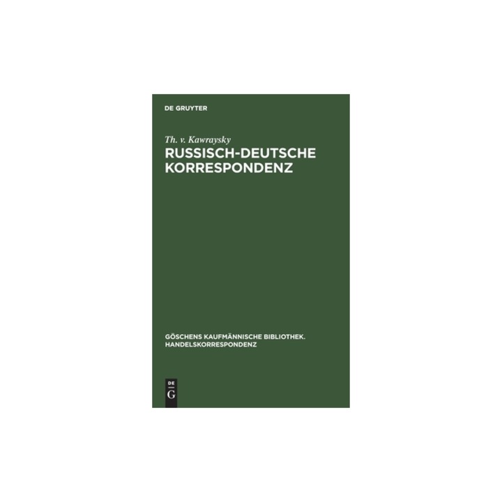 Russisch-Deutsche Korrespondenz, Th V. Kawraysky