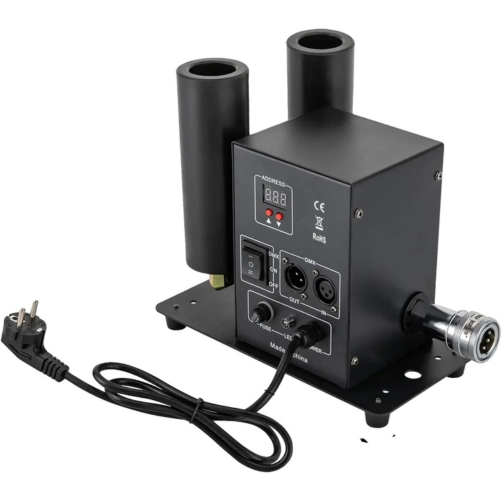 Atomizor, control dual, putere 200W, negru, 6-8m x 2-6m