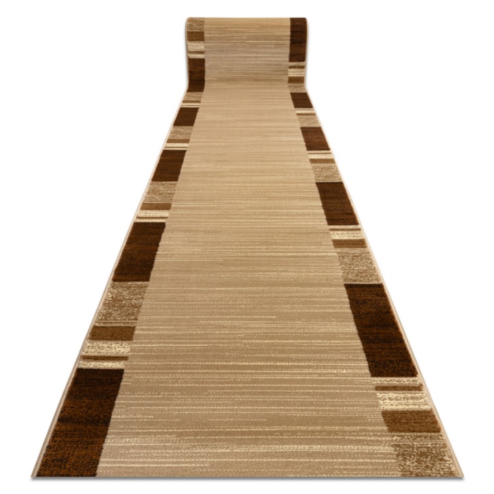 Dywany Łuszczów Futó szőnyeg Royal FB23, keret, bézs / krémszínű, 70x780 cm