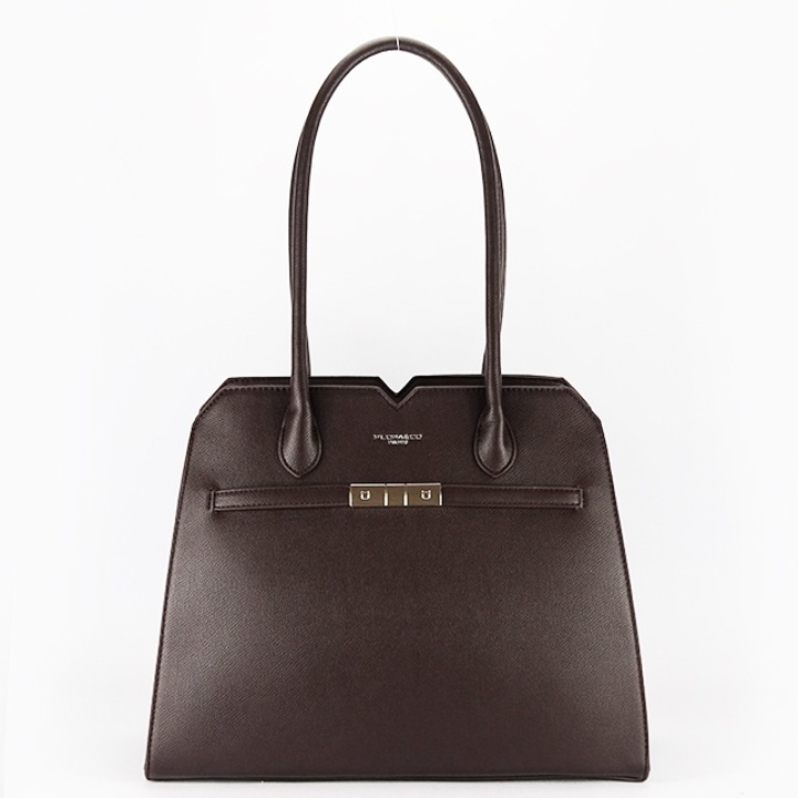 Чанта Flora&Co Paris F8598 M13, Голяма, Тъмнокафяв, Тъмнокафяв, 30x37x15