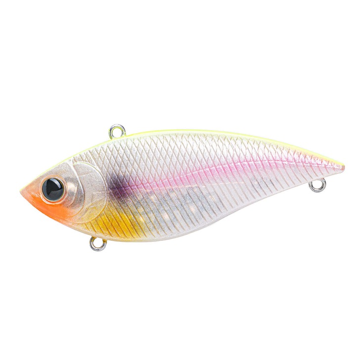 Vobler lipless rattling Damiki Beetle-70S, 7cm, 13gr, Sinking, 630 Clear Epic Shad, pentru avat, somn, salau, stiuca, biban