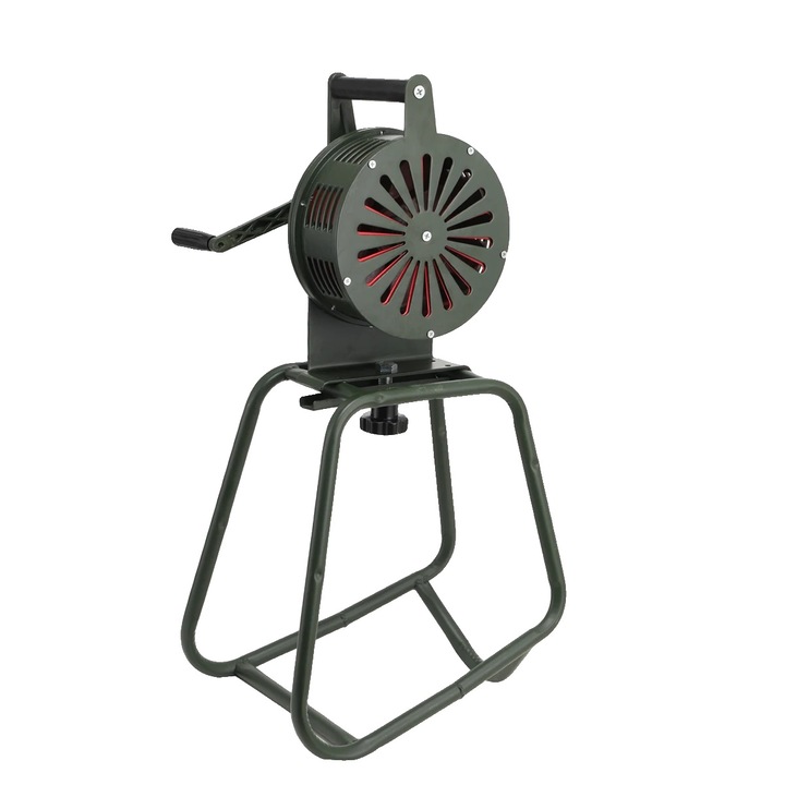 Ръчна аларма, 230 мм, 125 dB, зелена, 75,5 см