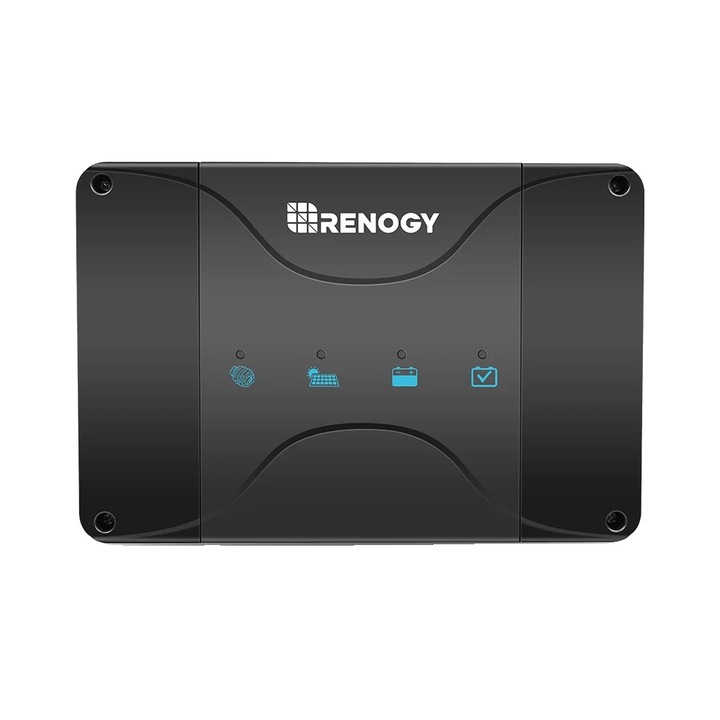 Redresor auto, Renogy, 12V, 30A, eficienta >95%, dimensiuni 8.3x5.6x2.3 inch