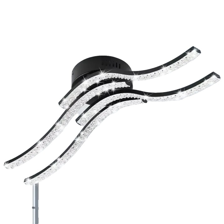 Modern fali lámpa, LED, hideg fehér, 10-15 négyzetméter, alumíniumból