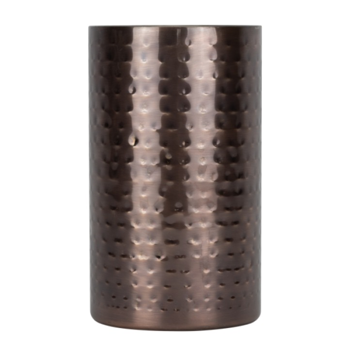 RAKI Rozsdamentes acél borosüveg-hűtő h22cm