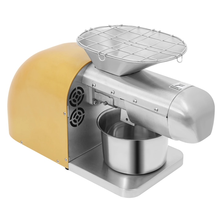 Машина за пресоване на масло, 1800W, 0-300C, неръждаема стомана, висока ефективност