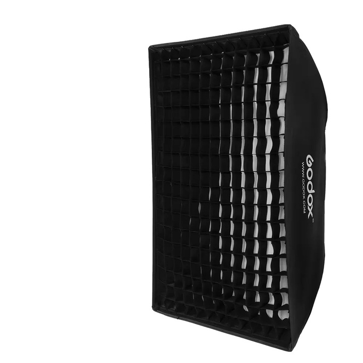 Softbox, design portabil, grilaj tip fagure, 70x100cm