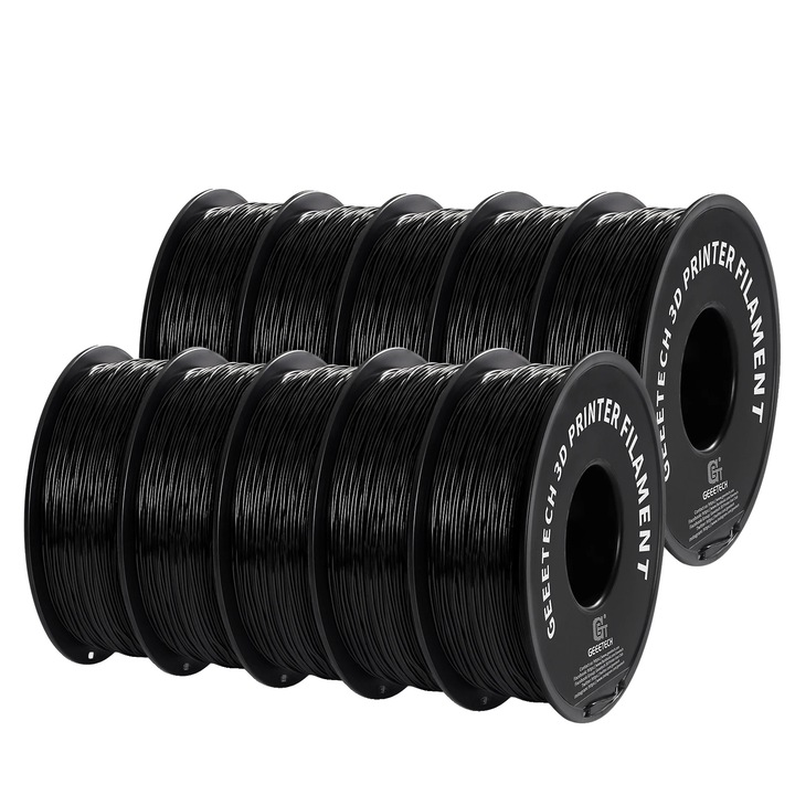 Filament TPU 1.75 mm, rugalmas, fekete, 1 kg