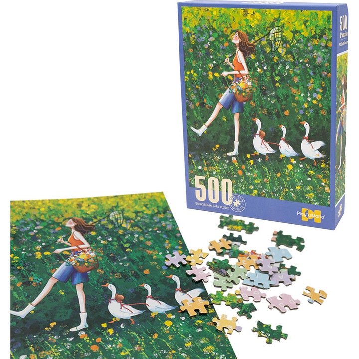 Puzzle 500, Askato, Dziewczyna z gaskami